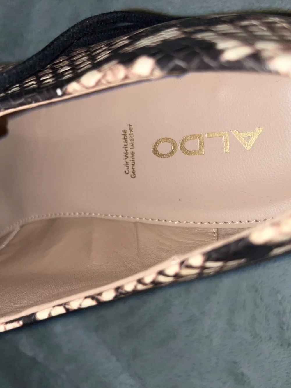 ALDO Genuine Leather Platform Shoes